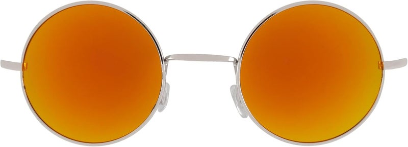 OWL Round Sunglasses Metal Frame Hippie Sunglasses UV400 Polycarbonate Circle Lens John Lennon Sunglasses for Men Women - Image 1